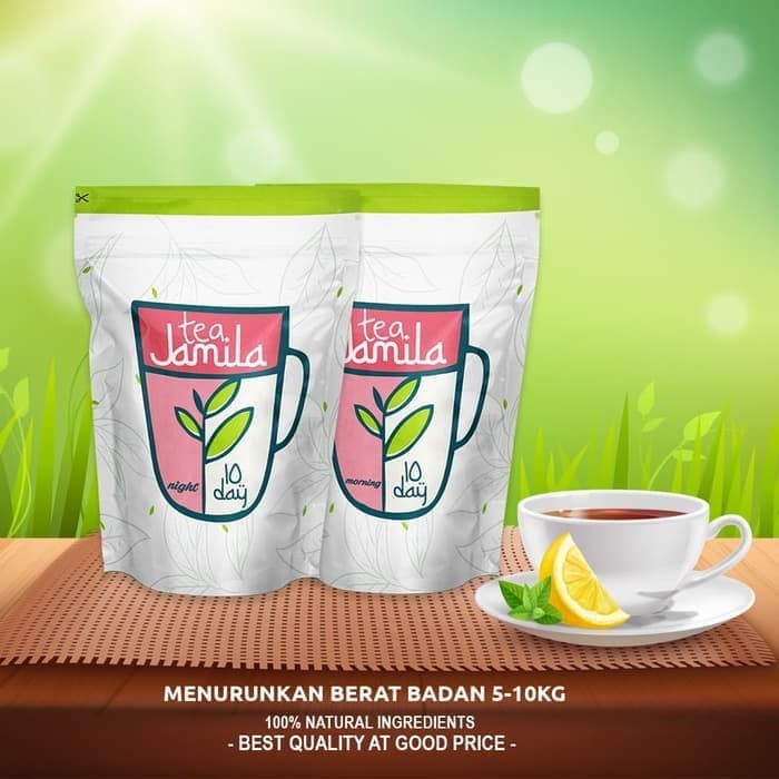 Paket Teh Pelangsing Jamila / Jamila Slimming Tea