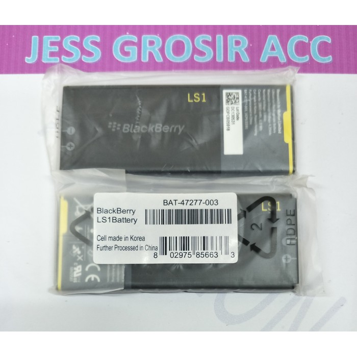 Baterai Battery Batre Batere Original 100% Blackberry BB Z10 LS1 LS-1