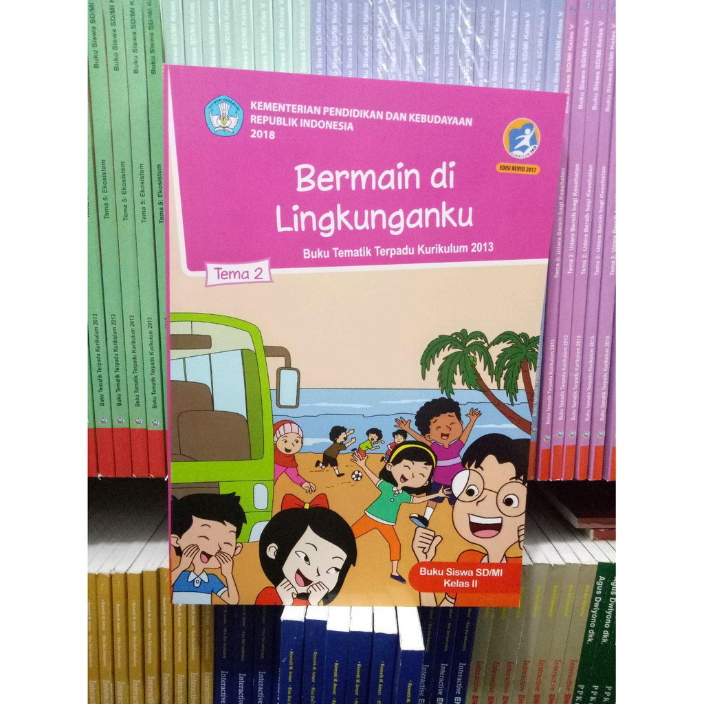 Jual buku Buku Tema 2 Kelas 2 Edisi Revisi 2017. .DIKNAS. .Tema kelas 2 SD Tema 2.