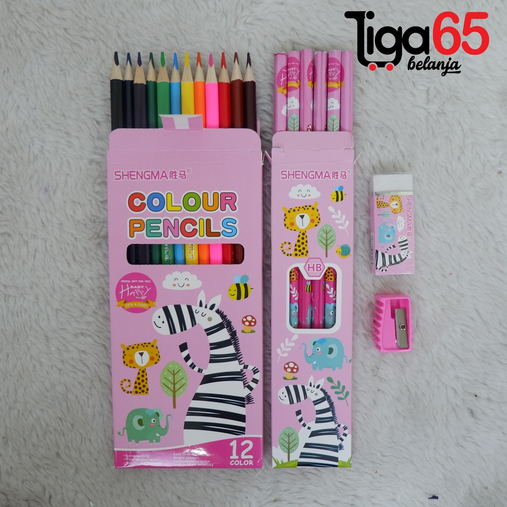 365 STATIONERY SET #41172 Buku &amp; Alat Tulis Anak / Karakter Fancy Gambar Lucu