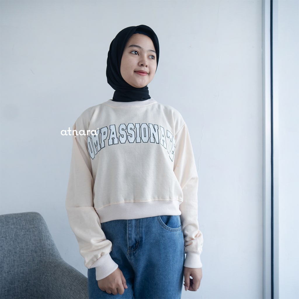 Nara Grosir - Compassionate Sweater | Fashion Terkini | Sweater Termurah