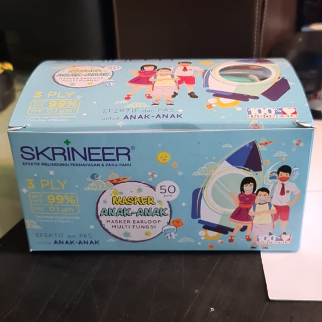 Masker anak skrineer