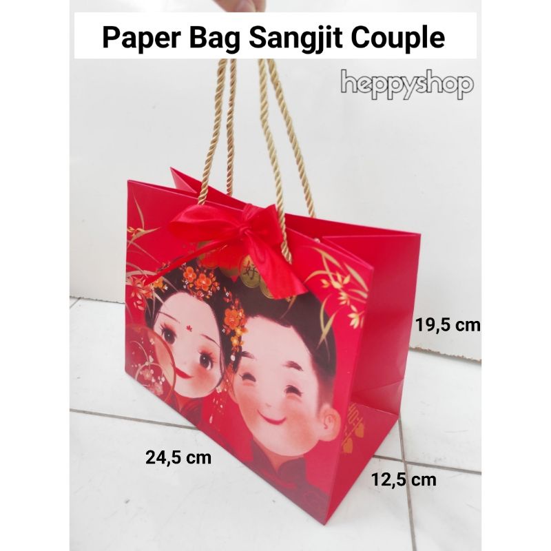 

Paper Bag Sangjit Couple, Paper Bag Tingjing, Paper Bag Wedding
