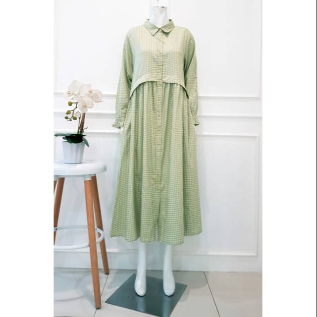 Long tunik katun jepang by edness Kayla (booked)