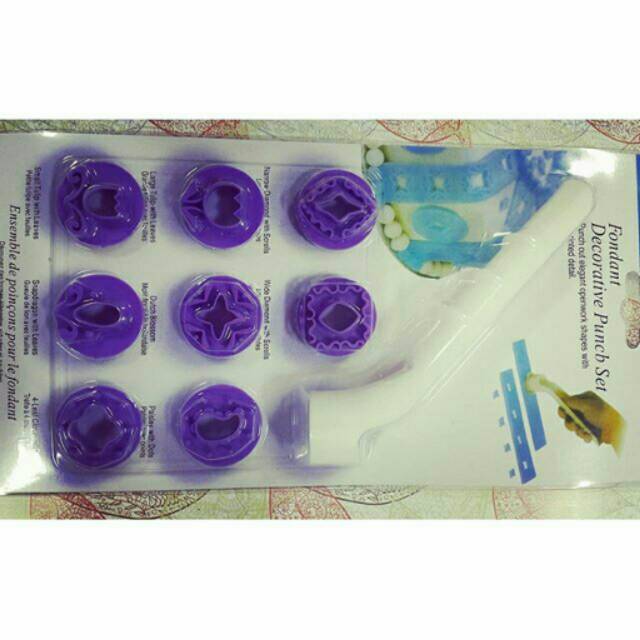 Cetakan stamp fondant