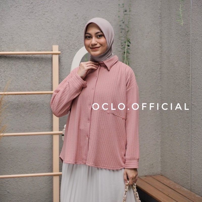 PRELOVED BY OCLO OFFICIAL Pavithra Shirt Atasan Preloved by oclo official