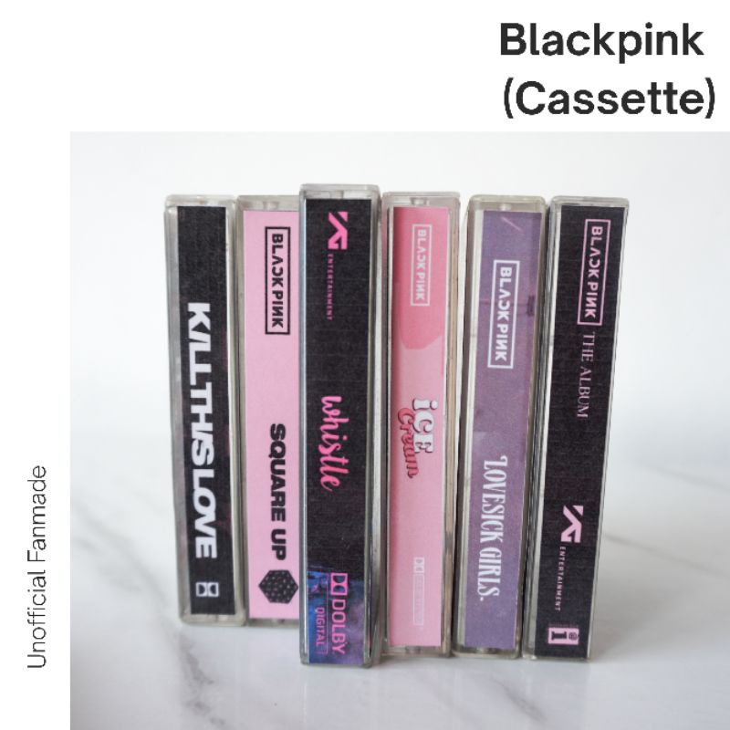 Rarity - Blackpink Cassette | Kaset Pita Fanmade | Unofficiall Kaset Tape