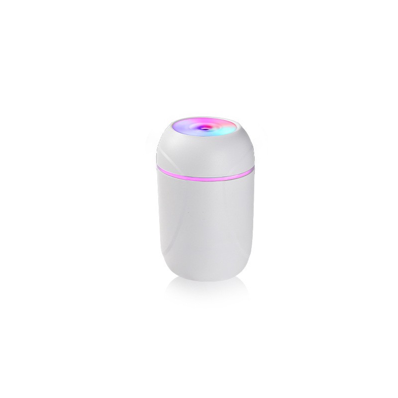 Air Aroma Mini Humidifier / Aromatherapy Purifier Diffuser Free 1 Oil Essential-A White Humidifier