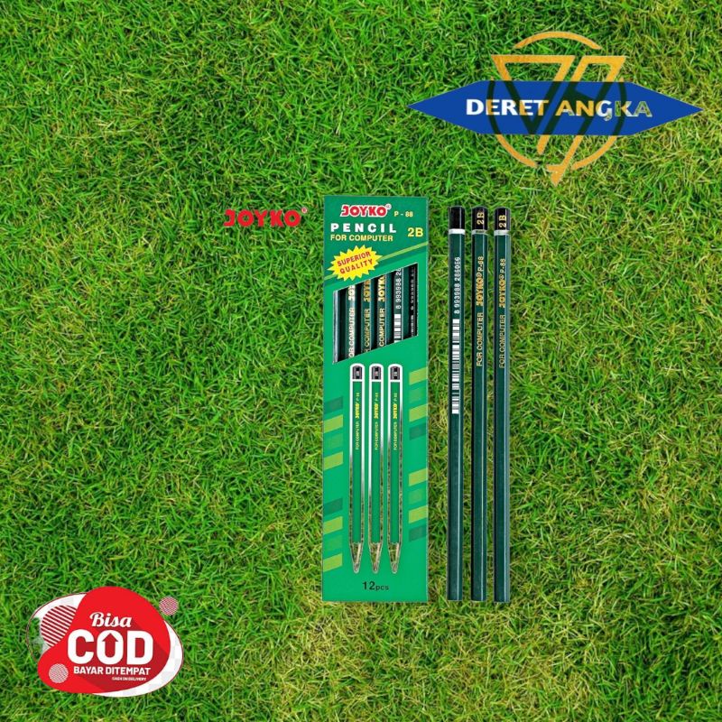 

pensil joyko 2B pensil kayu 1 lusin /12pc