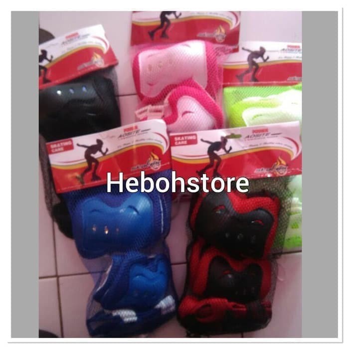 DEKER SEPATU RODA / DEKER INLANE / PELINDUNG LUTUT SIKUT TANGAN ANAK