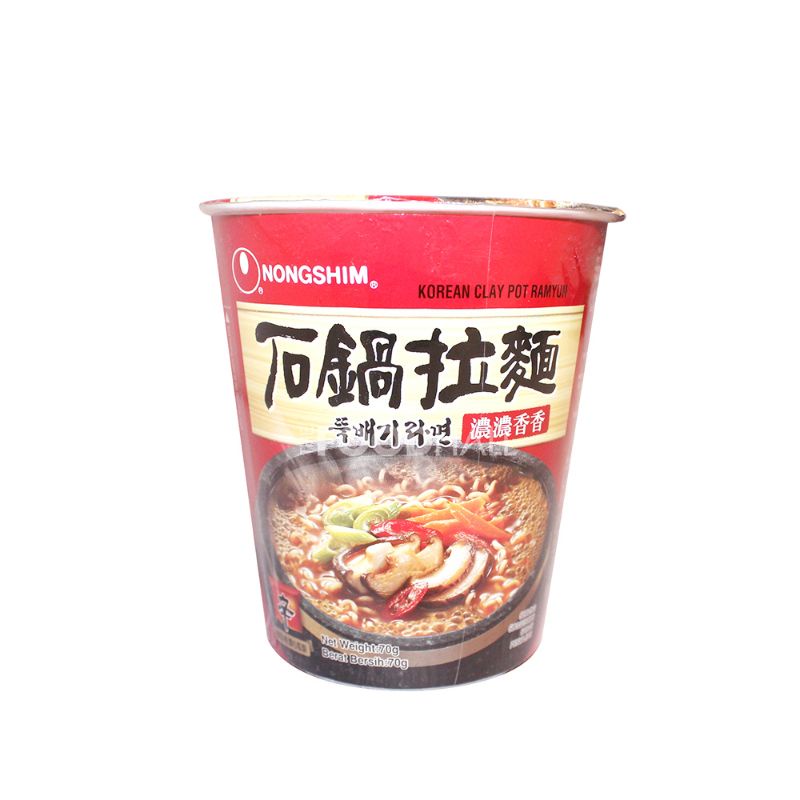 

NONG SHIM CLAY POT RAMYUN 72GRCUP