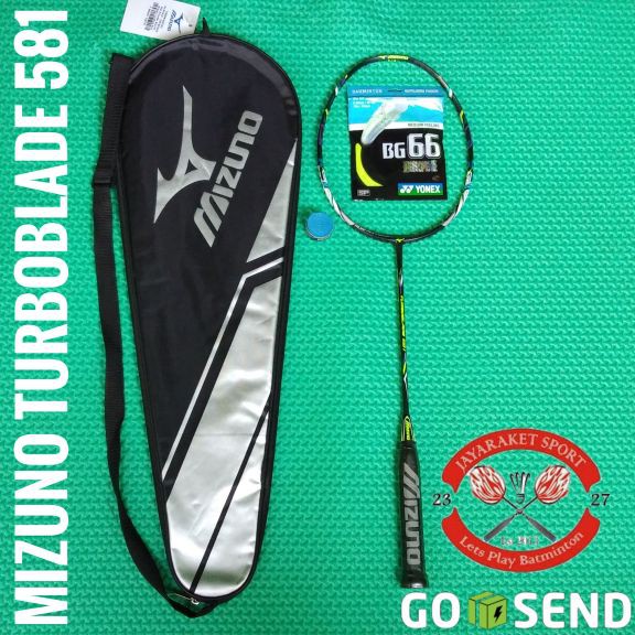 Order Langsung Raket Badminton Mizuno Turboblade 581 original Berkualitas