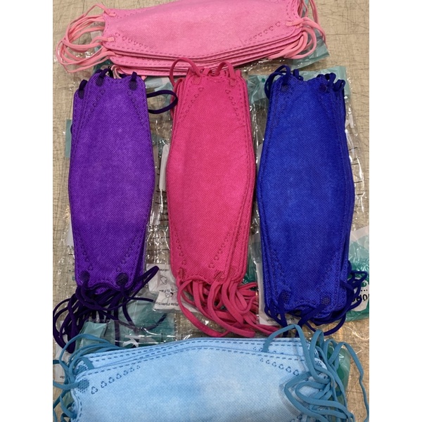 Masker kf94 evo tali warna isi 10 pcs/pack