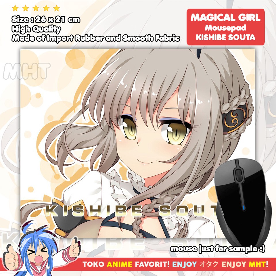 Mousepad Anime Magical Girl Rising Project : Kishibe Souta La Pucelle