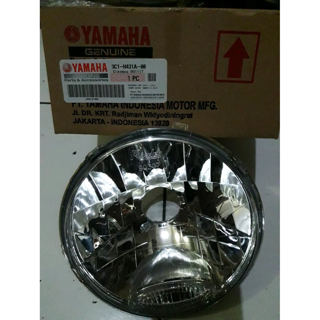 Lampu Depan Yamaha Vixion Plus Batok Belakang