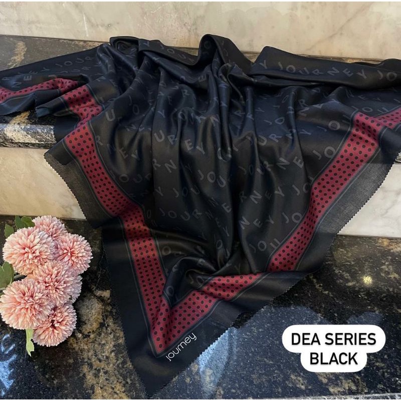 Dhea series warna hitam by JP journey scarves