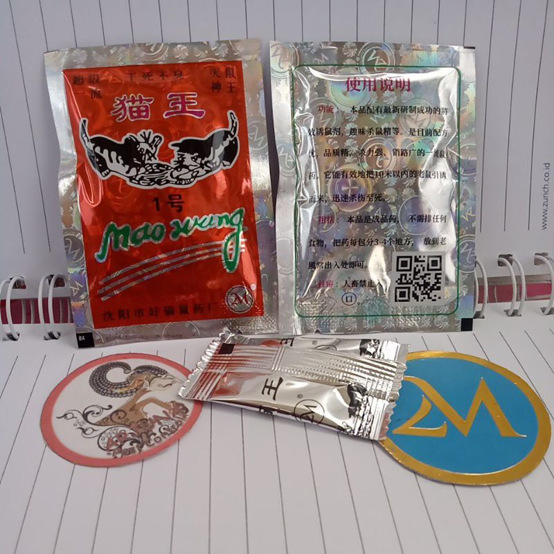 Mao Wang 2M New Racun Tikus Merah Hologram Pembasmi Tikus