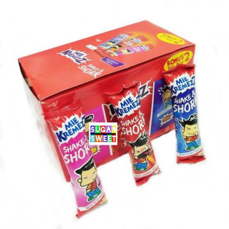 

Mie Kremezz Shake & Shorr / Kremez Shor / Kremes Shor isi 21 Pcs