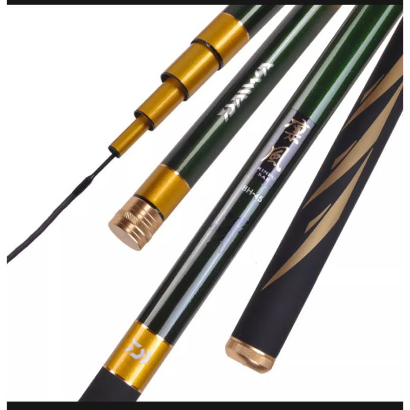 tegek daiwa rinfu sae 8h 19t kaku hard tegek baronang packing pipa pvc