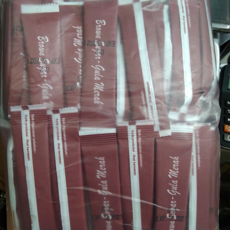 

Gula Merah Sachet stick 125pcs