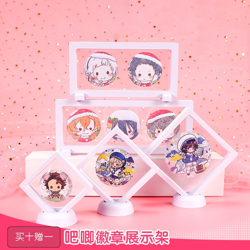 Download 3d Floating Frame Shadow Box Picture Frame Jewelry Display Protection Show Case Jewelry Display Stand Transparent Earrings Ring Box Organizer Shopee Indonesia