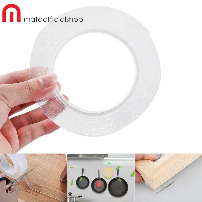 

SzGlue Double Tape Perekat No Trace Washable Sticker - J007