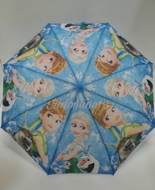 Payung Lipat 3 Frozen