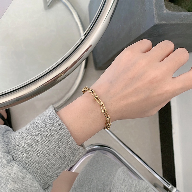 U-shaped Chain Bracelet Accessories Personality Simple Fashionable