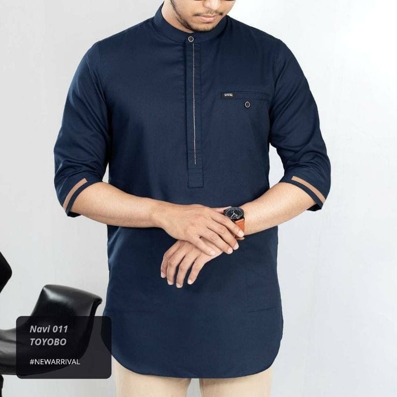 Alzetha Koko kurta lengan 3/4 bahan toyobo fodu ORIGINAL