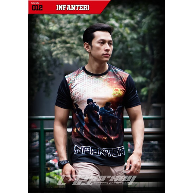 C72 Jersey Kaos INFANTERI