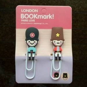 

Pembatas Buku / Bookmark Clip / Klip Buku Lucu LONDON