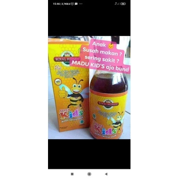 

madu kids penambah nafsu makan anak