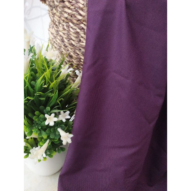 kain katun jasmine ungu