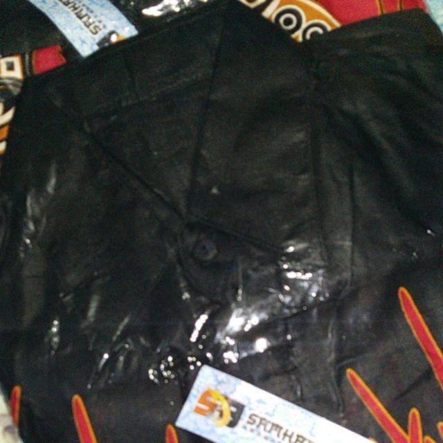 Kemeja Batik Katun Pria, Hem Batik Kerja Kantor Lengan Pendek Motif Acak (hkt001) Batik Alhadi