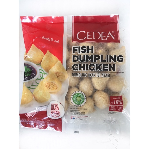 

CEDEA FISH DUMPLING CHICKEN 500 gr