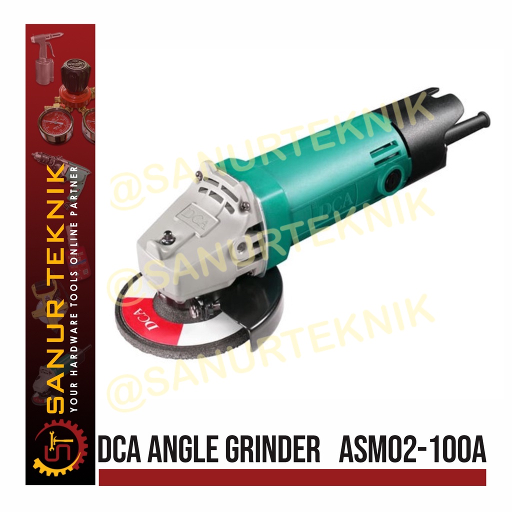 Gerinda Tangan / Gerinda Potong DCA / Angle Grinder DCA ASM02-100A