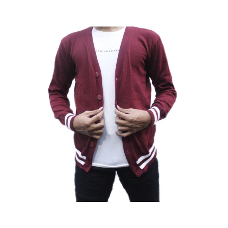 Cardigan Pria Pollet Premium