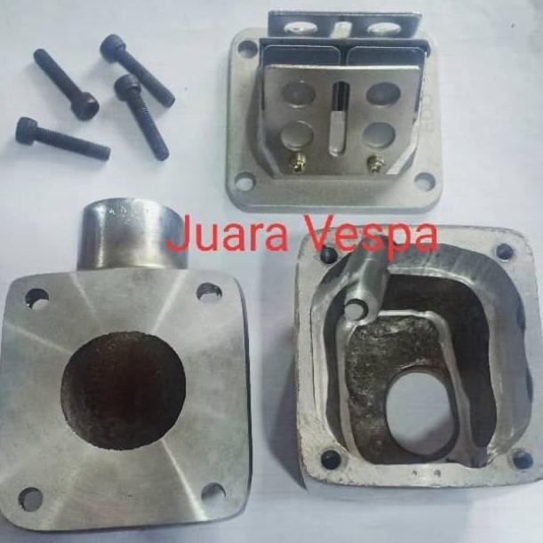 >>>>>] Intake Manipol Vespa Model susun Komplit Membran RXZ