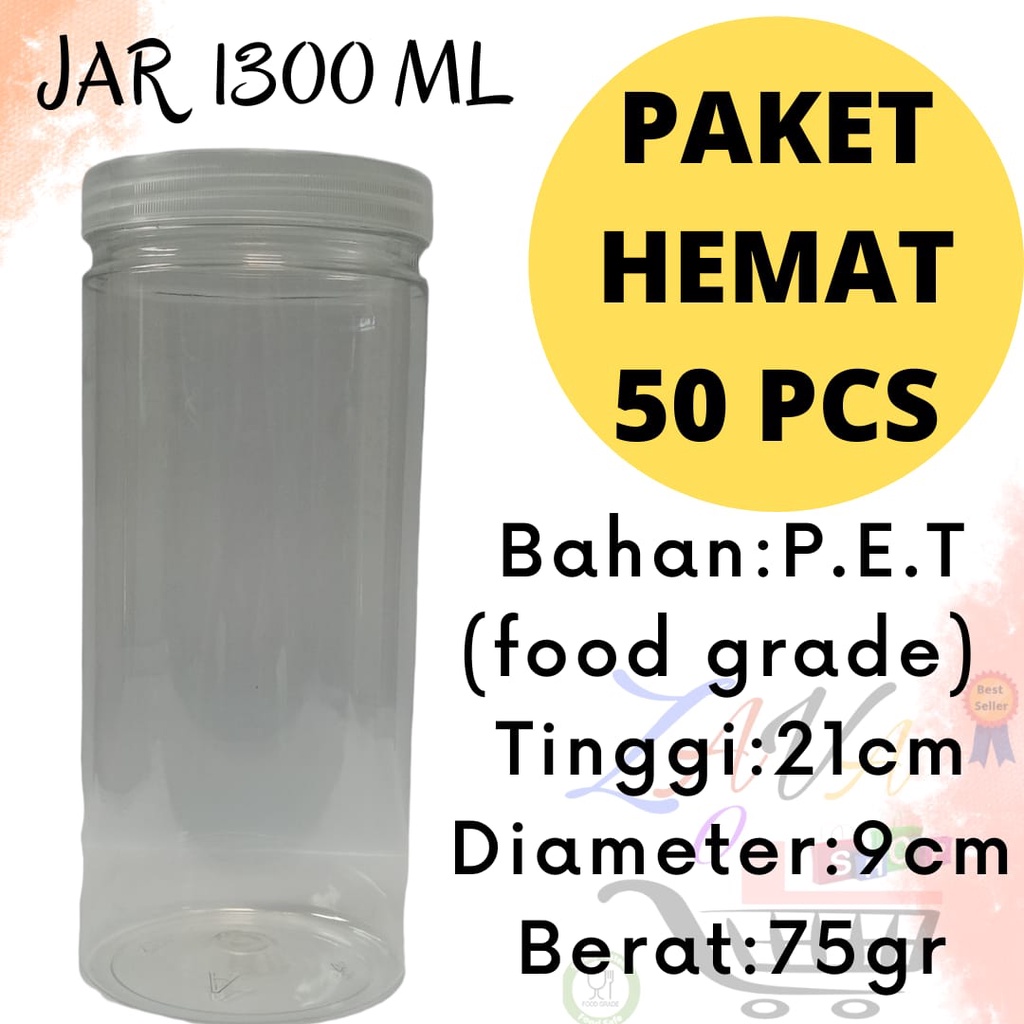 Toples 1300ml Toples Tabung 1300ml Toples Plastik 1300ml