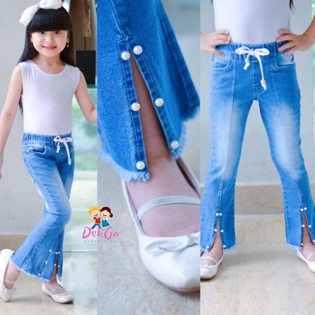 Celana jeans anak cutbray mutiara rawis