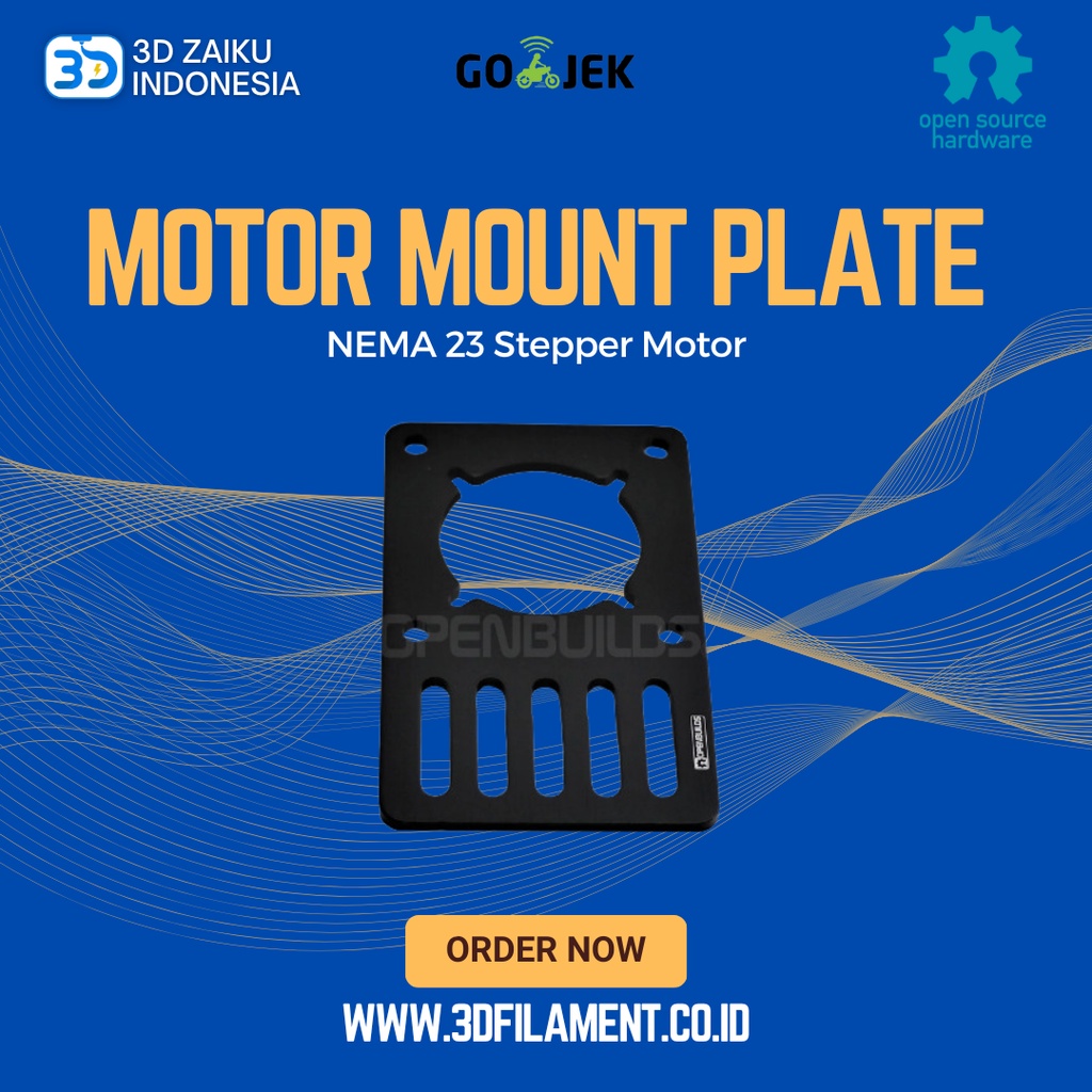 OpenBuild Motor Mount Plate - NEMA 23 Stepper Motor