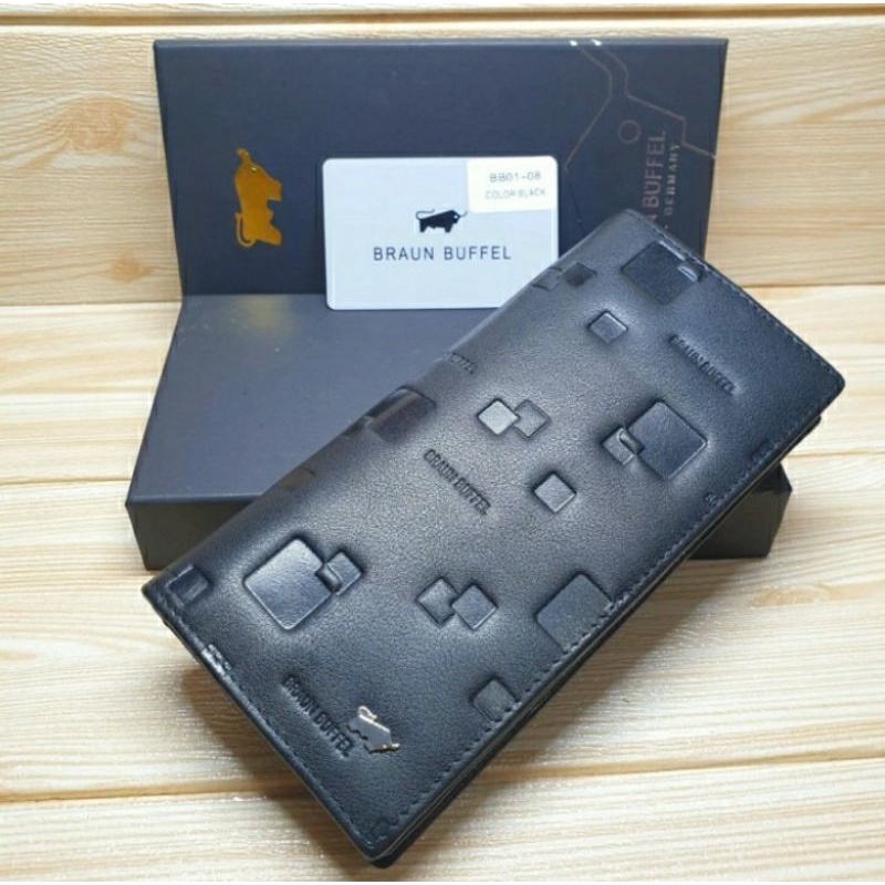 DOMPET PANJANG PRIA KULIT ASLI IMPORT
