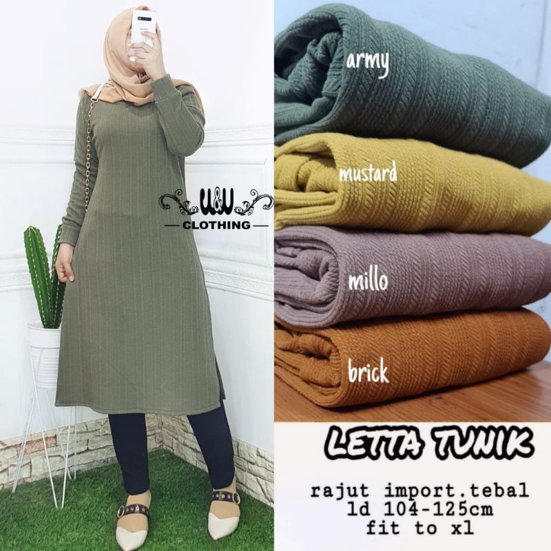 New Letta Tunik By U&U Clothing