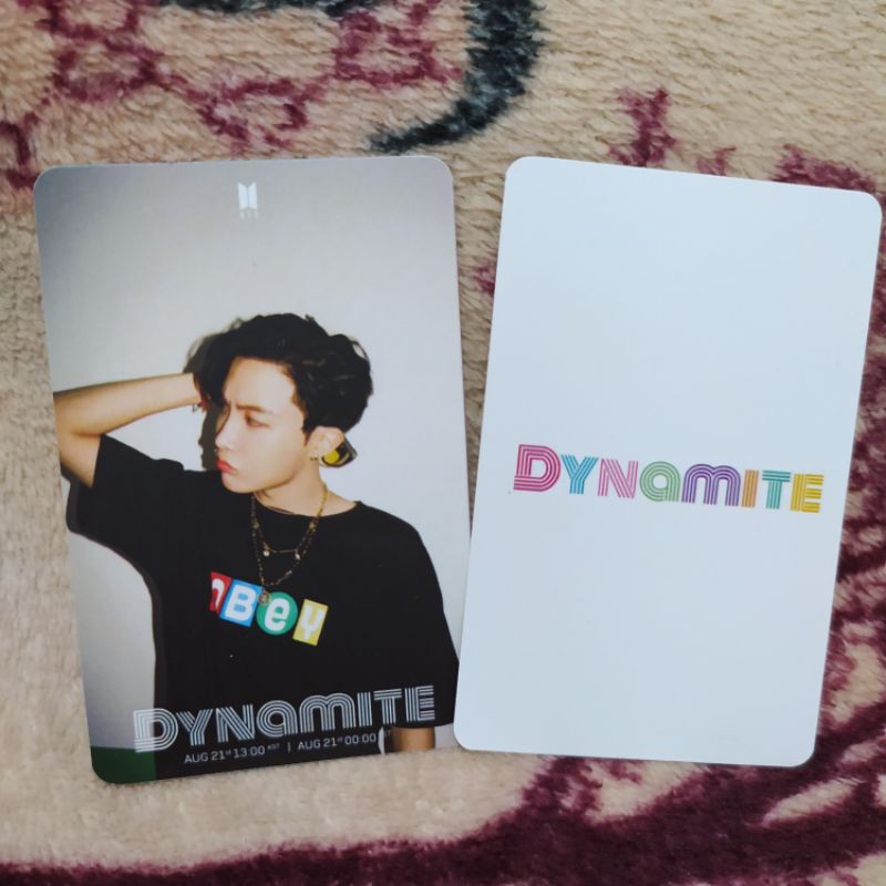 BTS PHOTOCARD DYNAMITE UNOFFICIAL