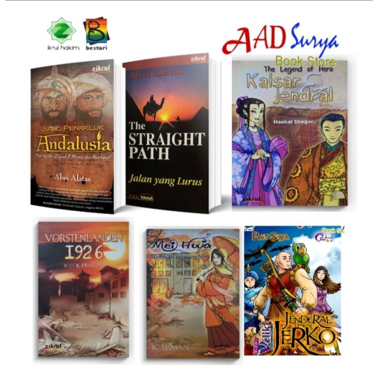 buku novel sejarah - seri novel sejarah - Zikrul Hakim