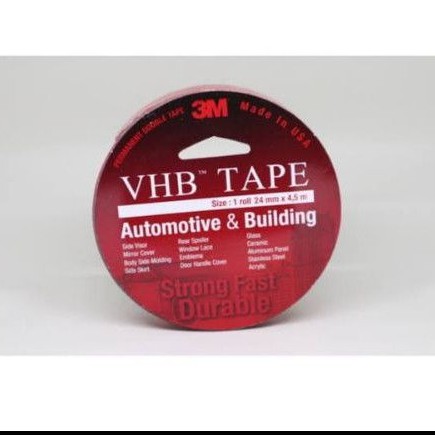 

DOUBLE FOAM 3M VHB TAPE (24 MM X 4.5 M) 100% ORIGINAL