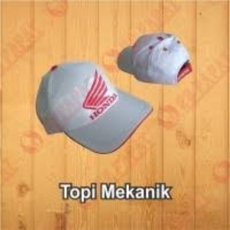 Topi mekanik Ahass Honda