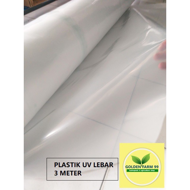 Banikko76 Plastik Uv Hercules Lebar 3 Meter 200 Micron 14 Persen Untuk Green House -