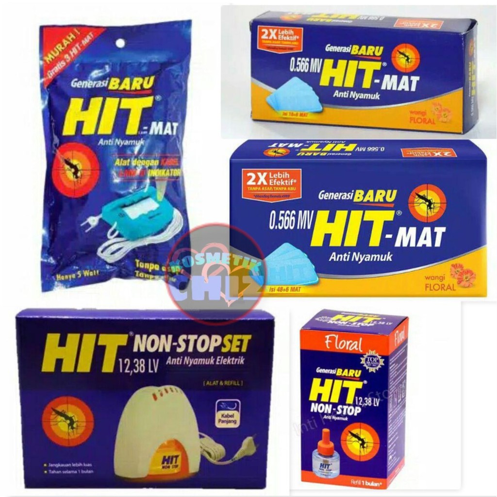 HIT Anti Nyamuk Elektrik AROMA RANDOM Per 1 Pcs Varian - ( Alat Mat - Alat Cair - Refill ) Aroma RAN