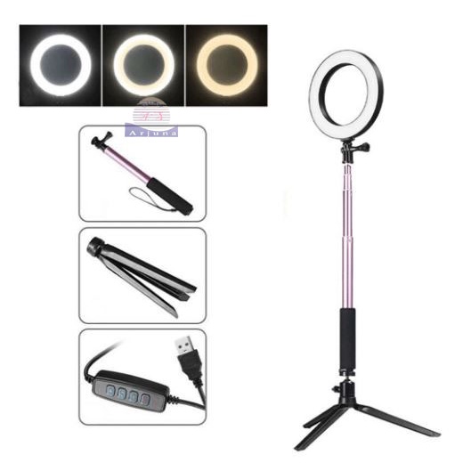 Lampu Ringlight Tripod